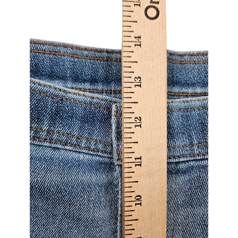 Vintage Levis Jeans Mens 40x30 Orange Tab Distressed USA Workwear Light Wash